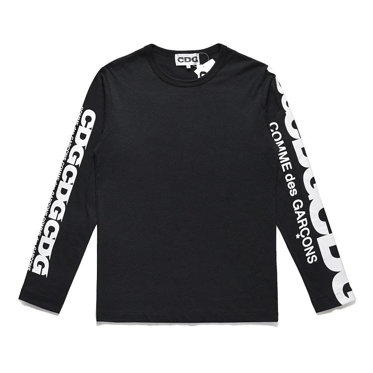 CDG Longsleeve Schwarz