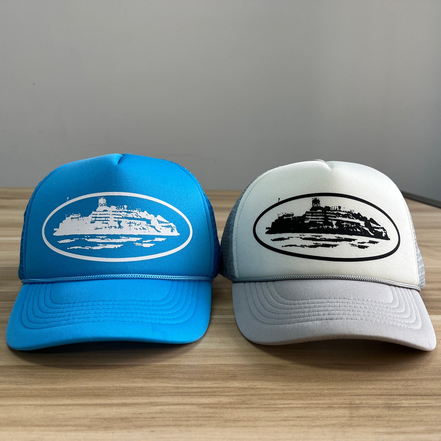 CRTZ Cap in Blau/Grau