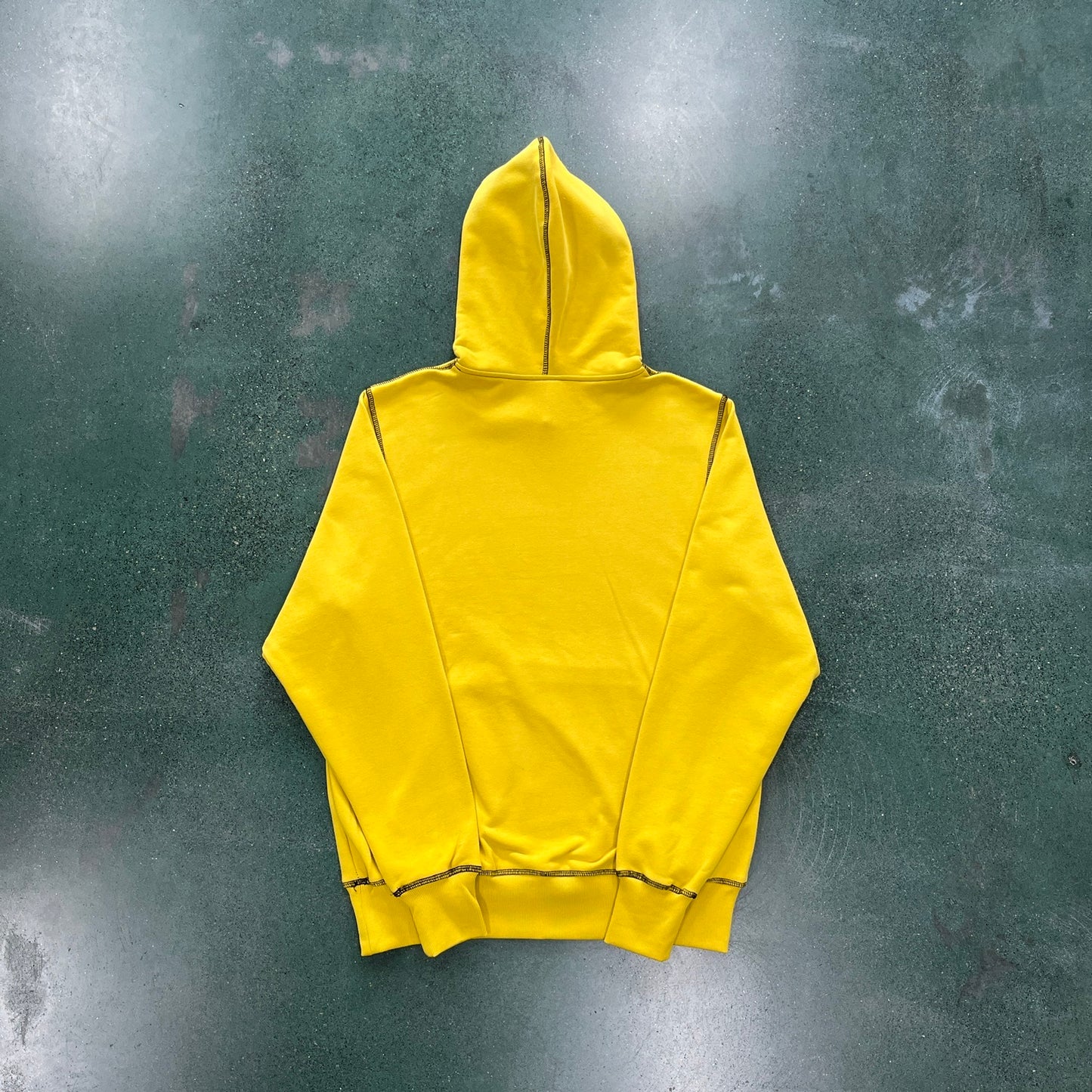 CRTZ Hoodie in Gelb/Schwarz