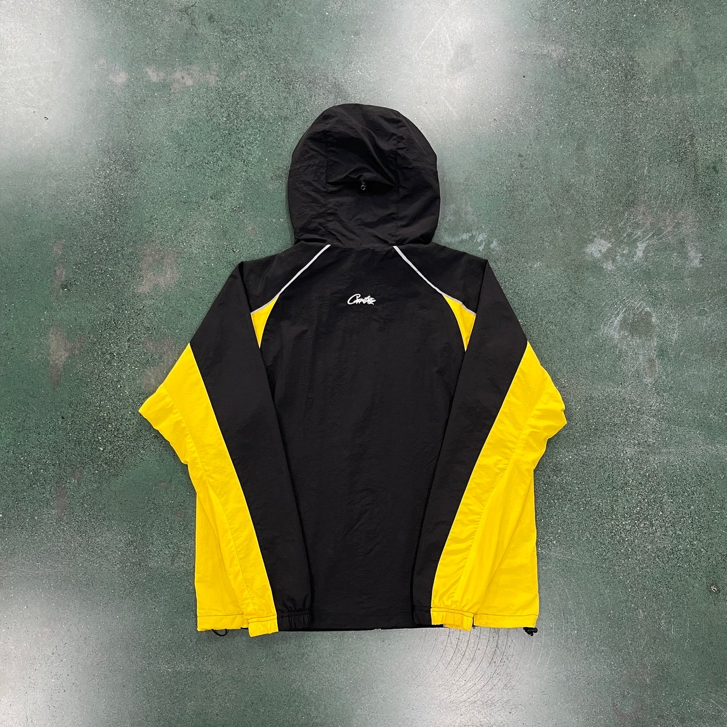 CRTZ Windbreaker in Schwarz/Gelb