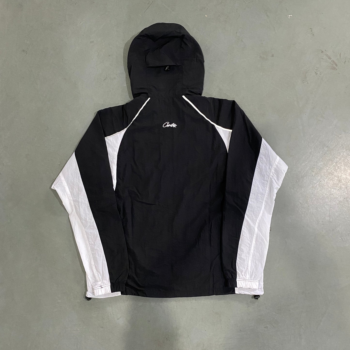 CRTZ Windbreaker in Schwarz/Weiss