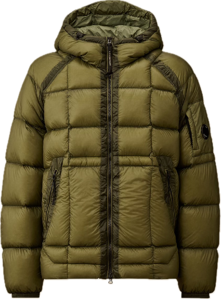 CP DD Shell Puffer Jacke Grün
