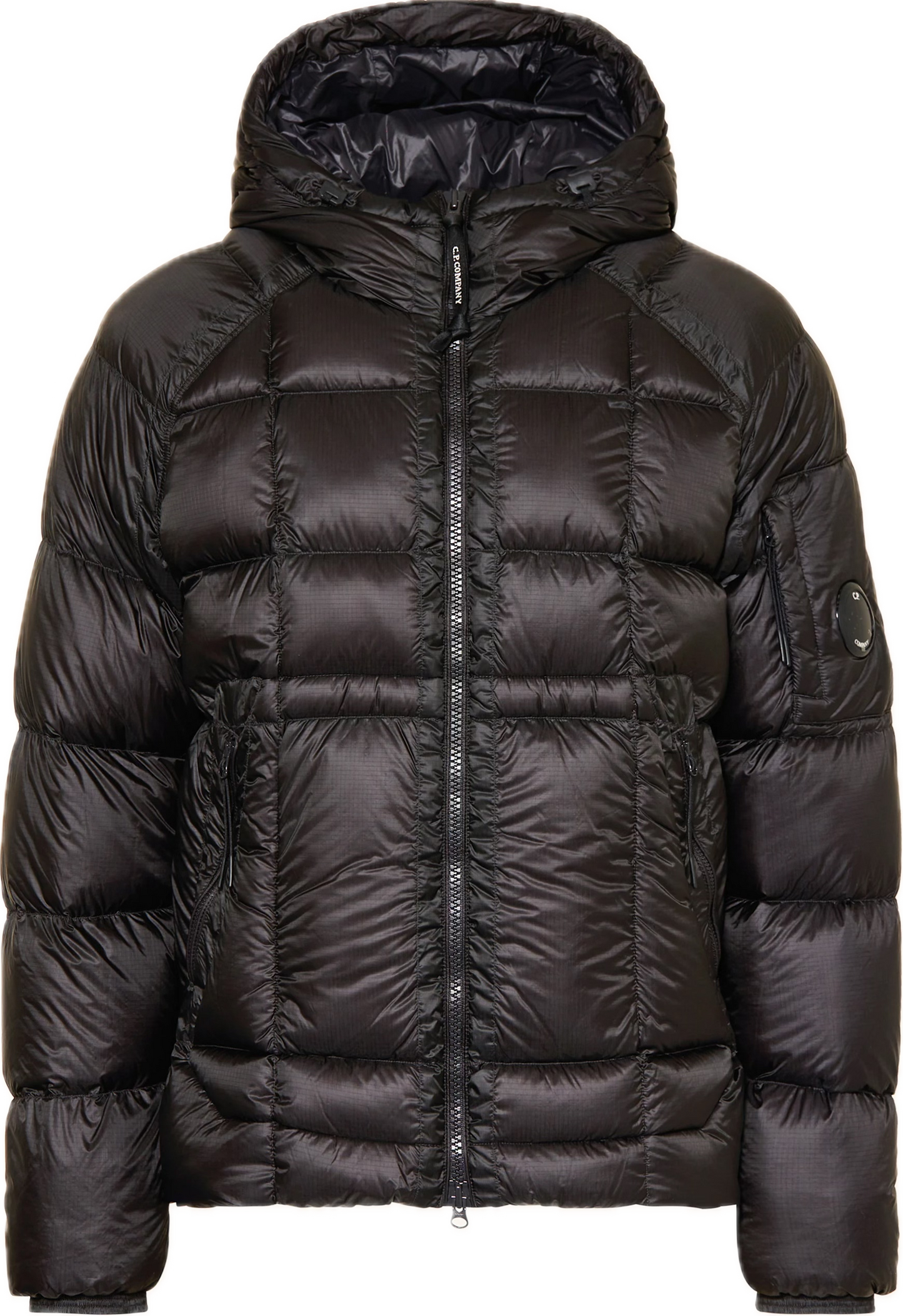 CP DD Shell Puffer Jacke Schwarz