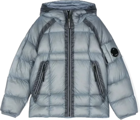CP DD Shell Puffer Jacke Grau
