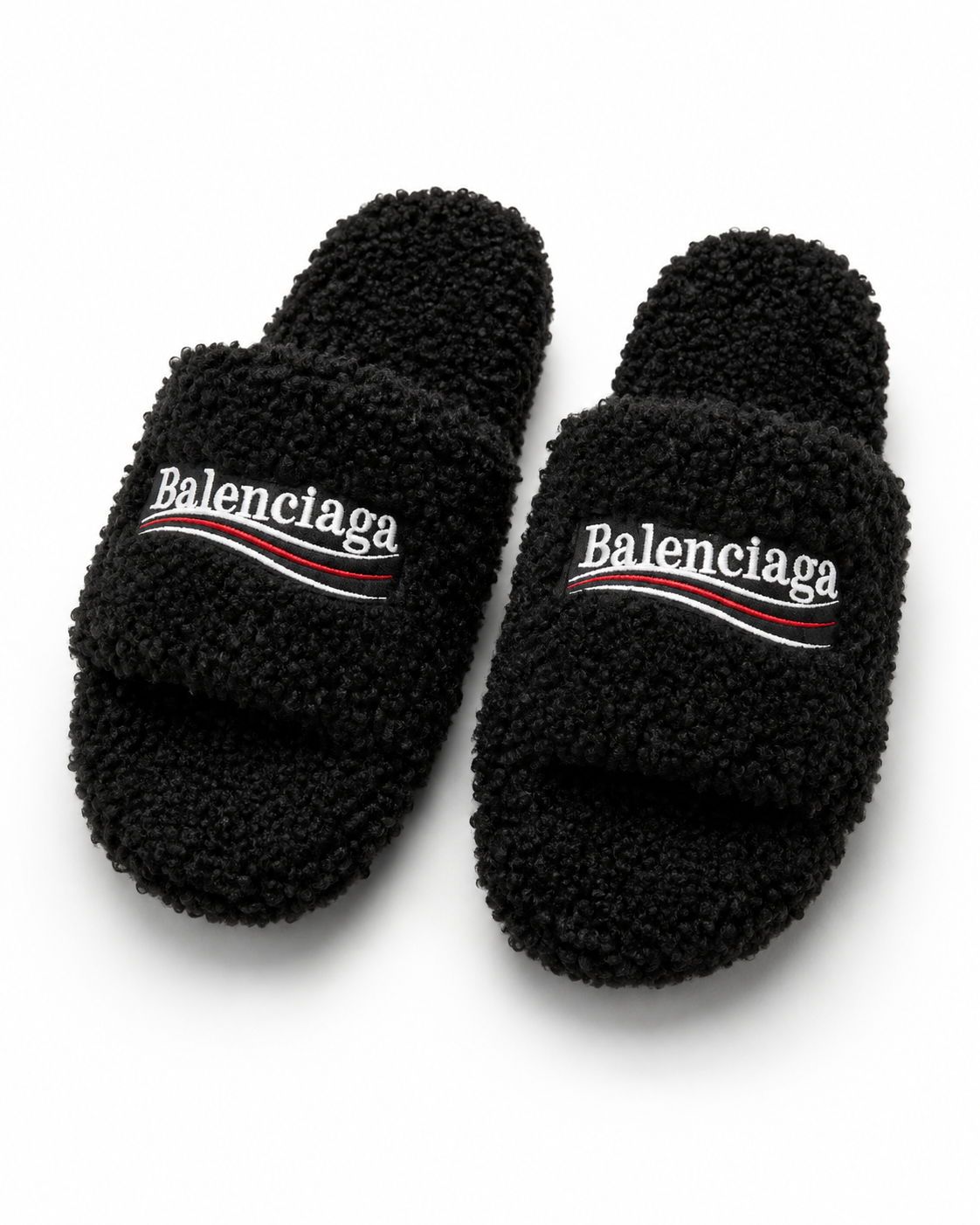Balenciaga Slides Black