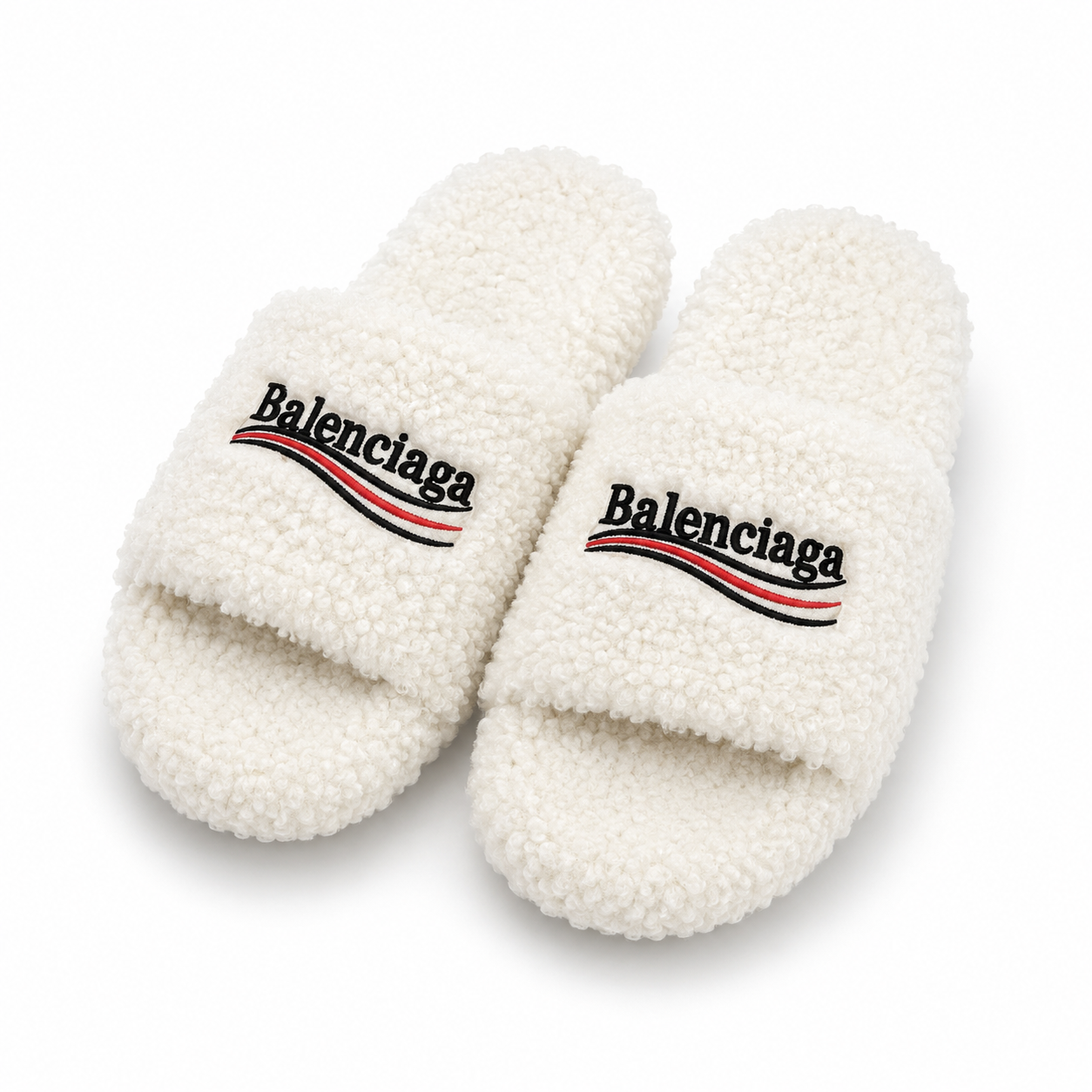 Balenciaga Slides White