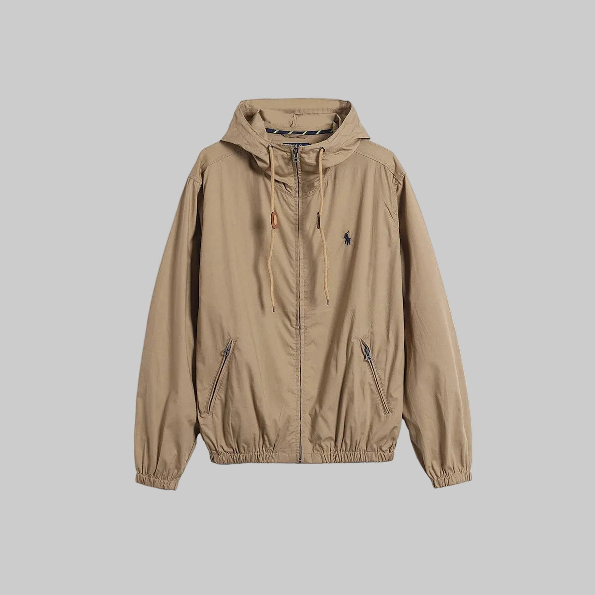 Polo Windbreaker Beige