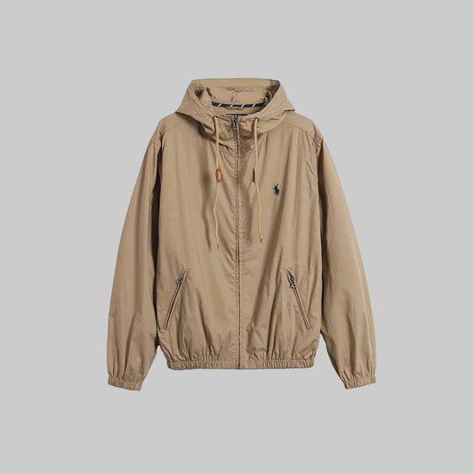 Polo Windbreaker Beige