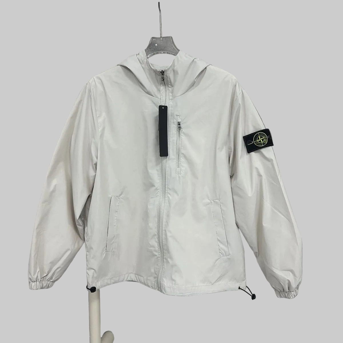 Stonie Windbreaker Weiss