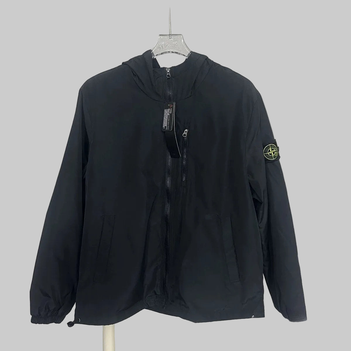 Stonie Windbreaker Schwarz