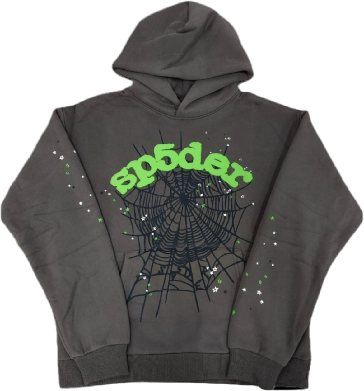 sp5der hoodie dunkelgrau