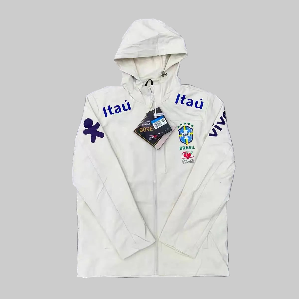 Brasil Windbreaker Weiss