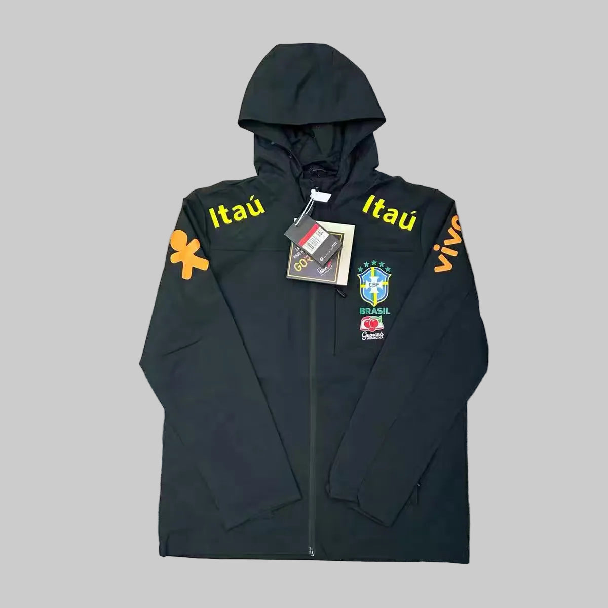 Brasil Windbreaker Schwarz