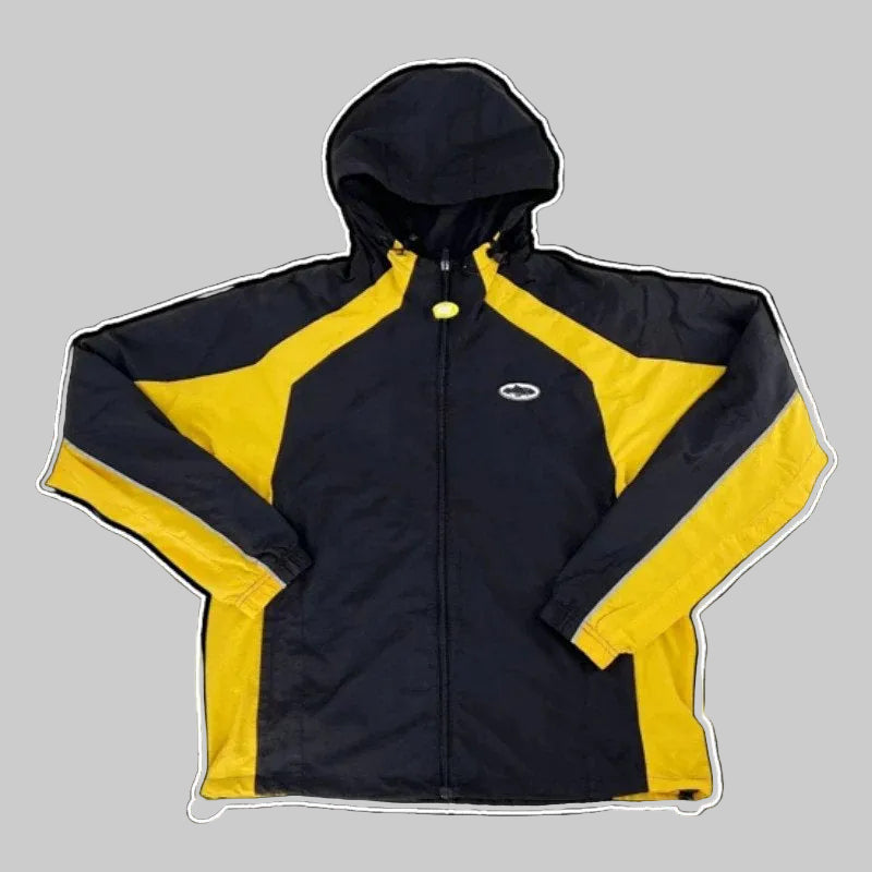 Crtz Windbreaker Schwarz/Gelb