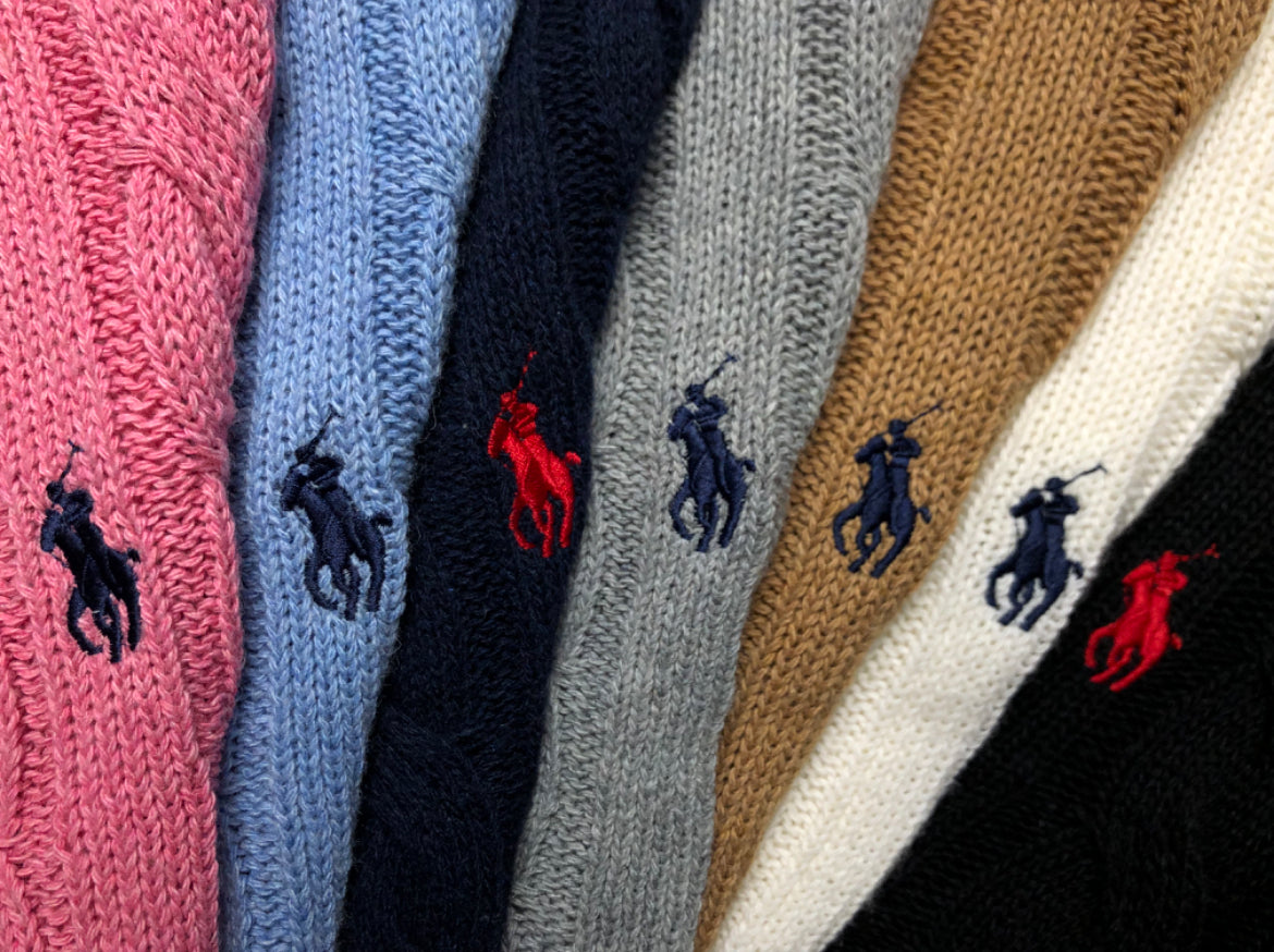 Polo Halfzip Sweater