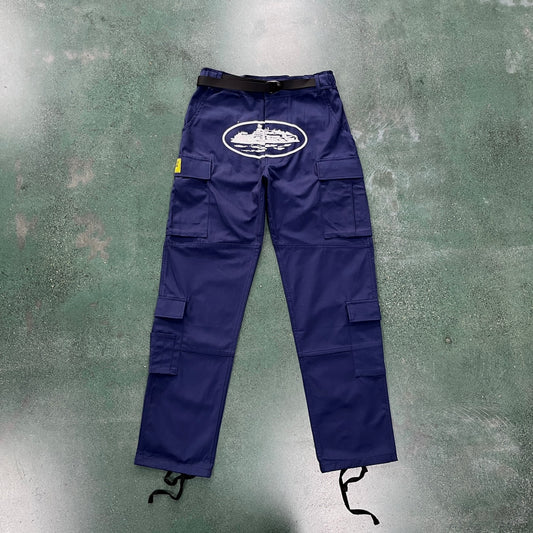 CRTZ Cargos in Navy Blue