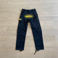CRTZ Cargo Hosen in Schwarz/Gelb