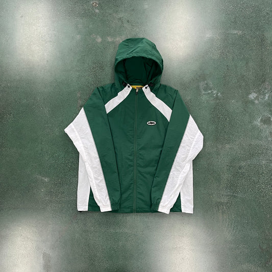 CRTZ Windbreaker Grün/Weiss