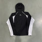CRTZ Windbreaker in Schwarz/Weiss