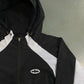 CRTZ Windbreaker in Schwarz/Weiss