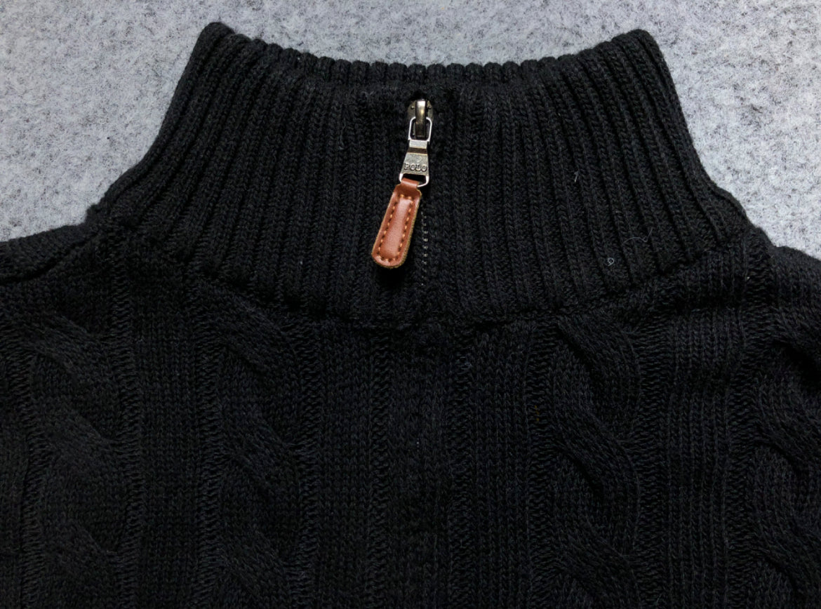 Polo Halfzip Sweater
