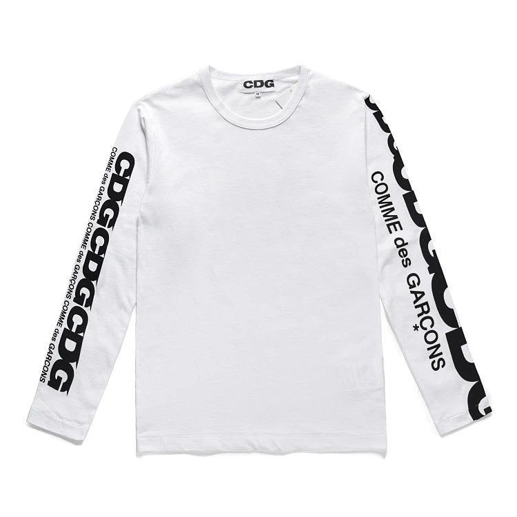 CDG Longsleeve Weiss