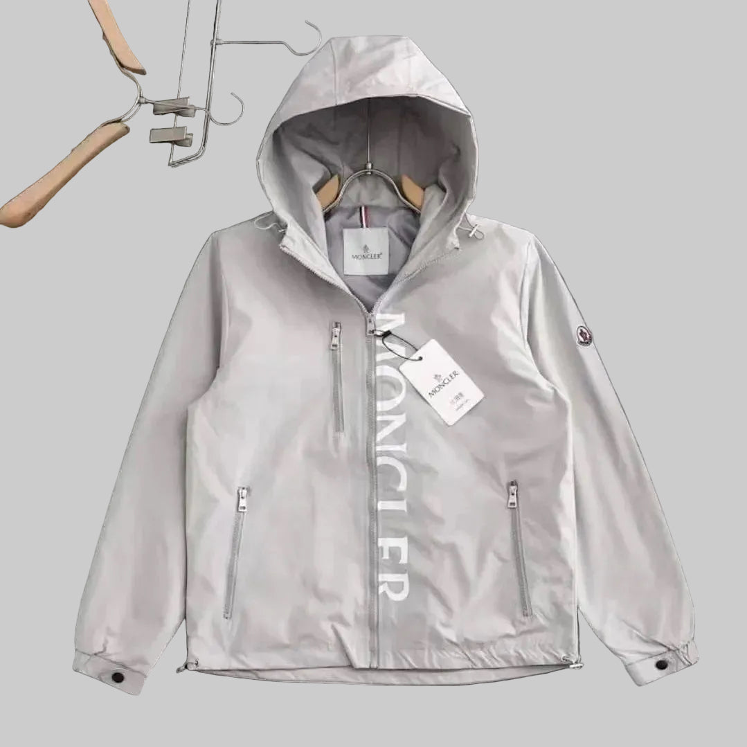 Moncler Windbreaker Hellgrau