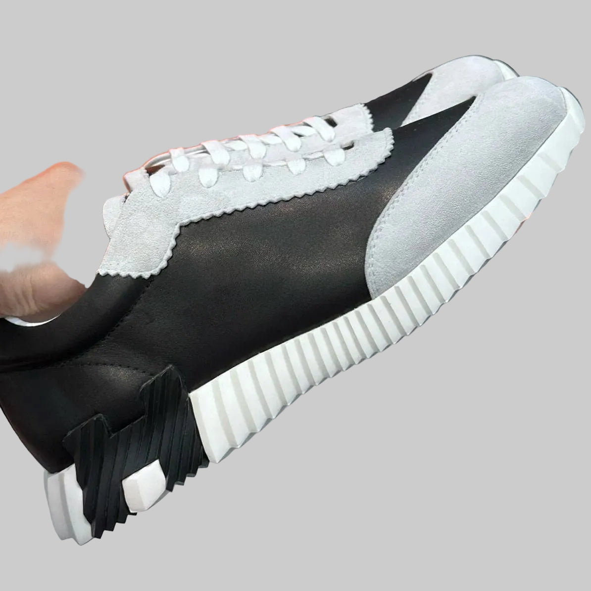Bouncing H Schuhe Schwarz/Weiss