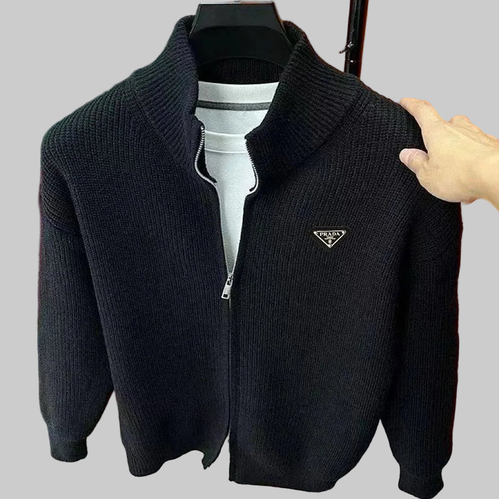 Prada Strick Cardigan Schwarz