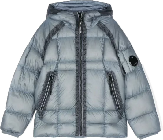 CP DD Shell Puffer Jacke Grau