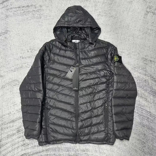Stonie Jacke Grau (Dunkel)